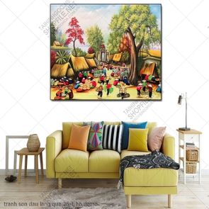 tranh son dau lang que 26 1 ho