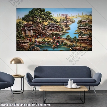 tranh son dau lang que 30 9 phu