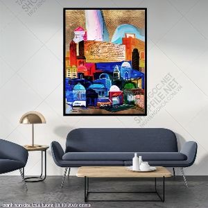 tranh son dau truu tuong 10 10 2022