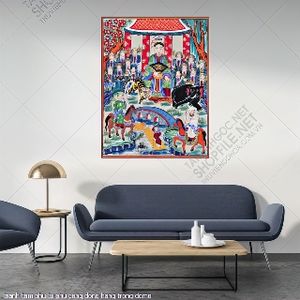 tranh phong tho tam phu tu phu cong dong hang trong