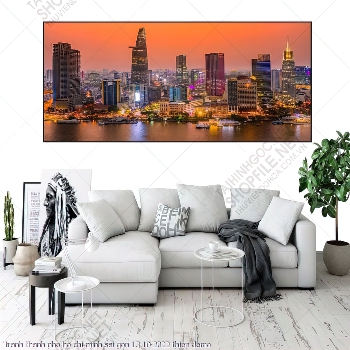 tranh ha noi thanh pho ho chi minh sai gon 13 10 2022 thien