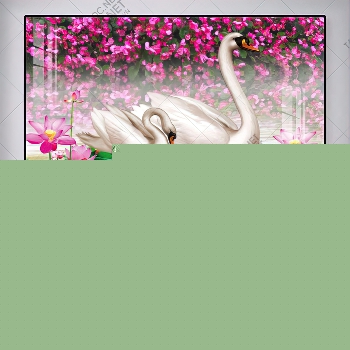 tranh thien nga ho sen dep 09022023 phu