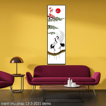 tranh thu phap 13 3 2021