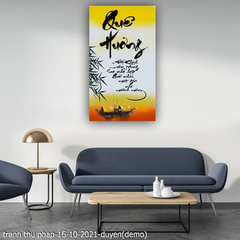 tranh thu phap 16 10 2021 duyen