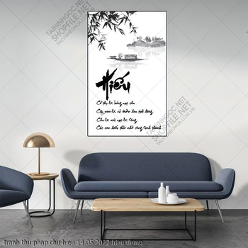 tranh thu phap chu hieu 14 05 2022 hieu