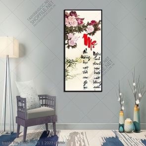 tranh thu phap me 21 1 2022