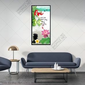 tranh thu phap me 4 3 2022