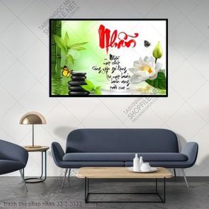 tranh thu phap nhan 22 2 2022