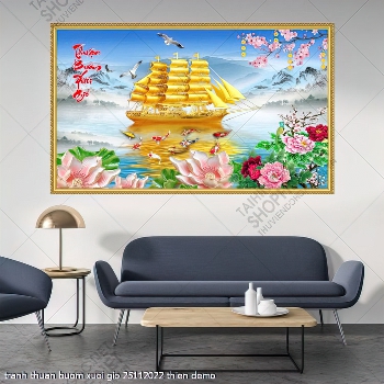 tranh thuan buom xuoi gio 25112022 thien