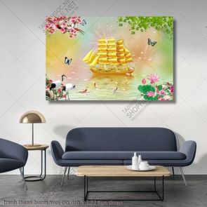 tranh thuan buom xuoi gio dep 5 3 22 tien