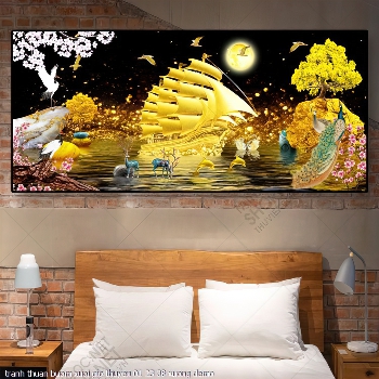 tranh thuan buom xuoi gio thuyen 01 23 08 vuong