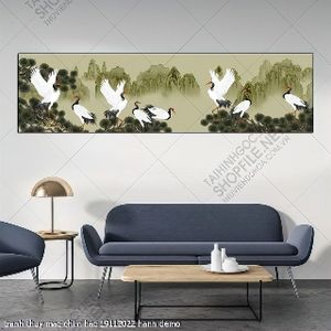 tranh chim cong thuy mac chim hac 19112022 hanh