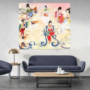 tranh phong tho tien nu 14 1 22 tien