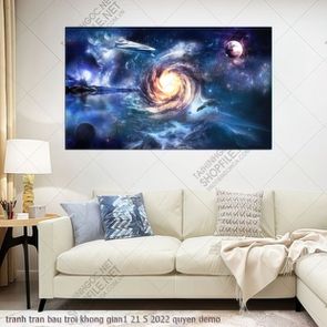 tranh tran bau troi khong gian1 21 5 2022 quyen
