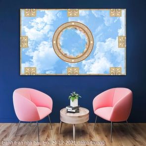 tranh tran nha bau troi 24 12 2021 truong