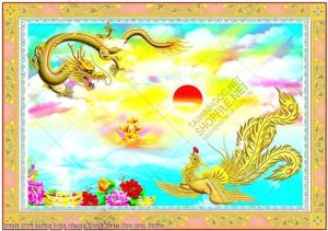 tranh treo tuong long phung tranh chau dep mat