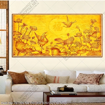 tranh truc chi chim hac chu phuc 02022023 ho