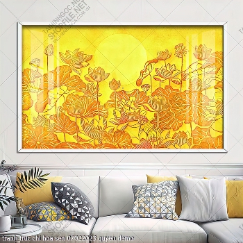 tranh truc chi hoa sen 07022023 quyen