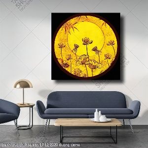 tranh truc chi hoa sen 17 12 2020 duong