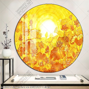 tranh truc chi tron hoa sen 16022023 vy