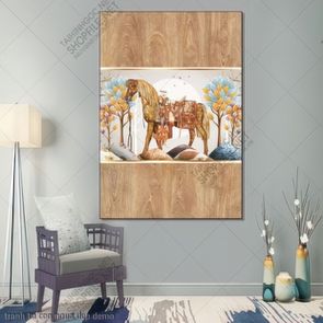 tranh tu con ngua dep