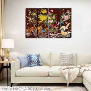 tranh tu quy tu linh 07 12 2021 duyen