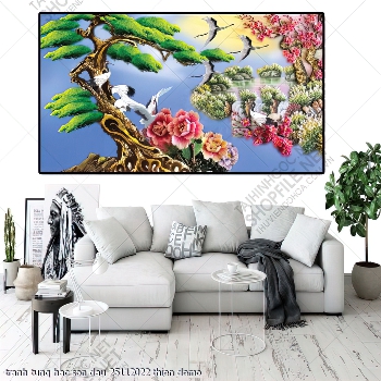 tranh hoa mau don tung hac son dau 25112022 thien