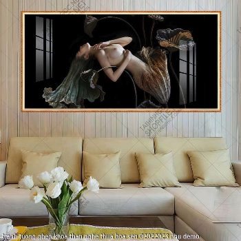 tranh tuong ghep khoa than nghe thua hoa sen 02022023 phu