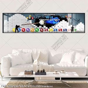 tranh billiard pool snooker bi a bi-a tranh tuong quan bida vu lx 23022023 hieu