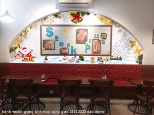 tranh vector giang sinh noel cong giao 21112022 dao