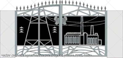 vector cnc vach ngan lan can cua cong sat plasma 0001
