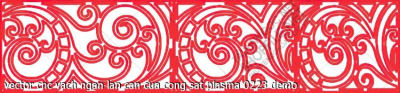 vector cnc vach ngan lan can cua cong sat plasma 0223