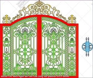 vector cnc vach ngan lan can cua cong sat plasma 0513