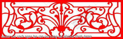 vector cnc vach ngan lan can cua cong sat plasma 0646