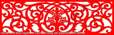 vector cnc vach ngan lan can cua cong sat plasma 0840