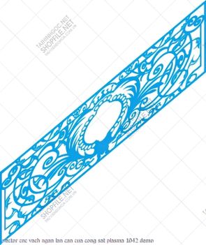 vector cnc vach ngan lan can cua cong sat plasma 1042