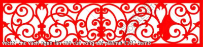 vector cnc vach ngan lan can cua cong sat plasma 1192