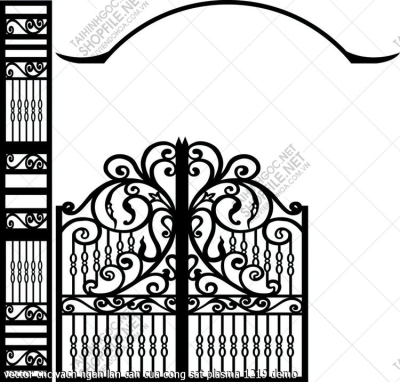 vector cnc vach ngan lan can cua cong sat plasma 1219