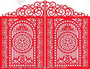 vector cnc vach ngan lan can cua cong sat plasma 1232