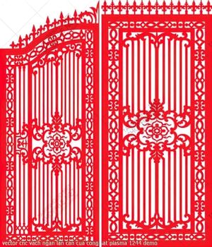 vector cnc vach ngan lan can cua cong sat plasma 1244