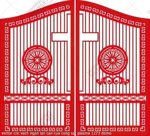 vector cnc vach ngan lan can cua cong sat plasma 1273