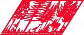 vector cnc vach ngan lan can cua cong sat plasma 1298