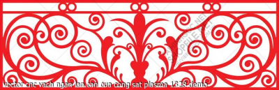 vector cnc vach ngan lan can cua cong sat plasma 1328