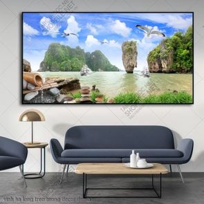 vinh ha long treo tuong decor